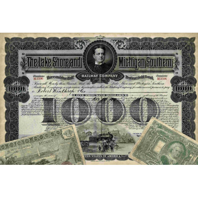 Certificat de stock antique II