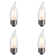 40 Watt Equivalent CA10 E26/Medium (Standard) Dimmable 2700K LED Bulb