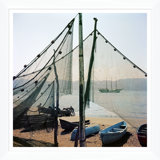 Fishing Boats Print by Slim Aarons