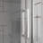 Goodyo Pivot Shower Doors, 32" W X 72" H Frameless Bifold Swing Shower Door,1/4" (6Mm) Clear Tempered Glass, Chrome Finish Hardware, Reversible Installation