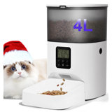 Automatic Cat Feeder, 4L Cat Food Dispenser