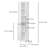 Dazlyn Bathroom Cabinet