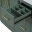 Meuble-lavabo 36 po avec lavabo en céramique, 3 tiroirs et portes à fermeture douce, et beaucoup de rangement pour les salles de bain modernes-332481167