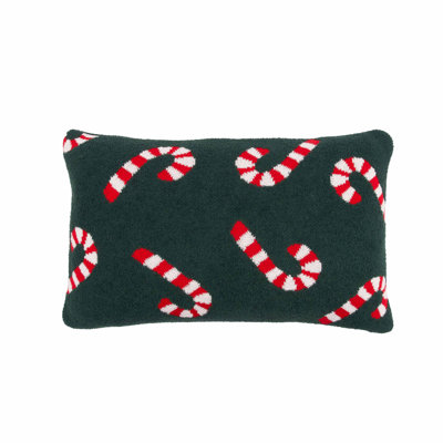 Coussin 14 pi x 22 po Candy Cane
