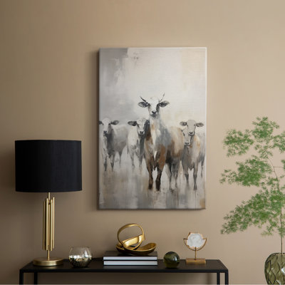 ANIMALS Series CCL XXVI - Toile tendue avec châssis Premium - Prêt à être accroché