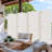 8 Panel Room Divider, Tall Folding Privacy Screen,...