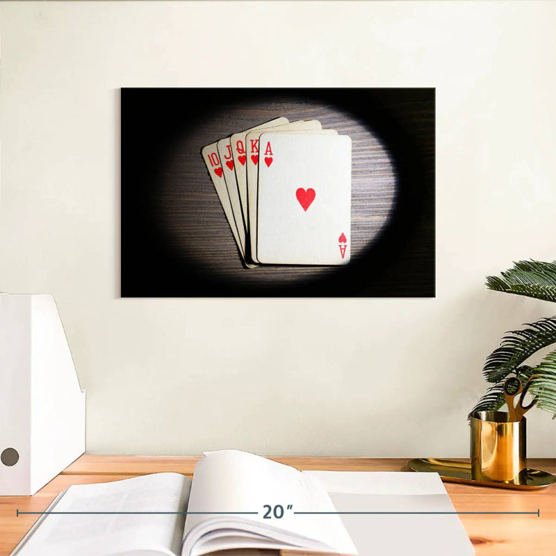  «Poker Flush, H 8 po x l 12 po
