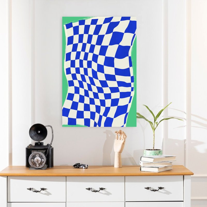 Contemporary Art Abstract Bold Contemporary Art by Little Dean - Wrapped Canvas Print, 60.96 cm H x 40.64 cm W