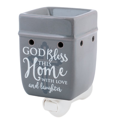5'' H Concrete / Cement Wall Wax Warmer