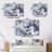 3 Wall Decor Set Metal