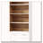72.83" 5-Tier White Bookcase With 2 Drawers Storage Organizer For Living Room