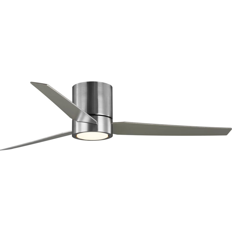 Ventilateur de plafond encastré à DEL à 3 pales de 56 po Goren avec télécommande et ensemble d'éclairage inclus