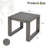 Adden Hand-Painted Aluminum Outdoor Coffee Table