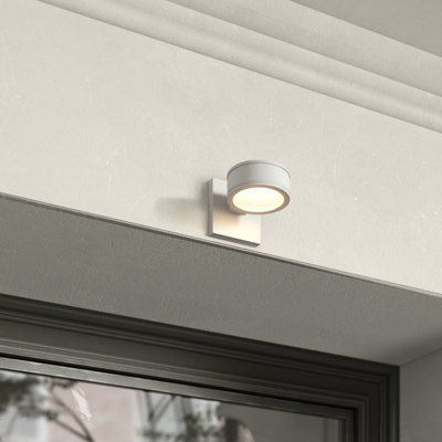 Applique murale d'extérieur à DEL intégrée à 1 ampoule H 4,5 po Addilynn