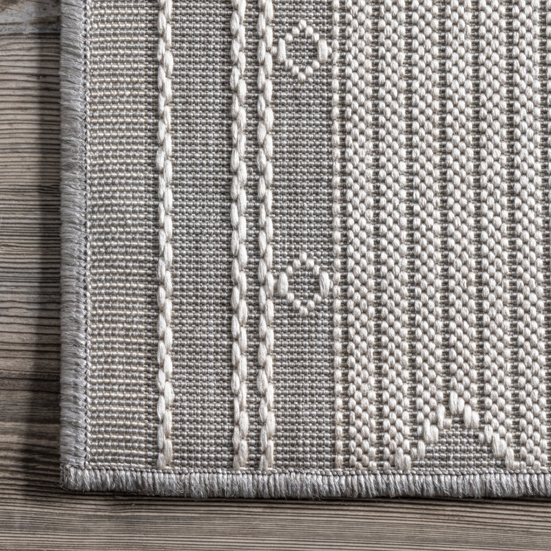 Southwestern Indoor / Outdoor Rug, Rectangle 5' x 8'