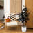 4Ft. Artificial Halloween Black Oak Tree
