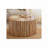 Wood Top Coffee Table with Solid Base-2145303869