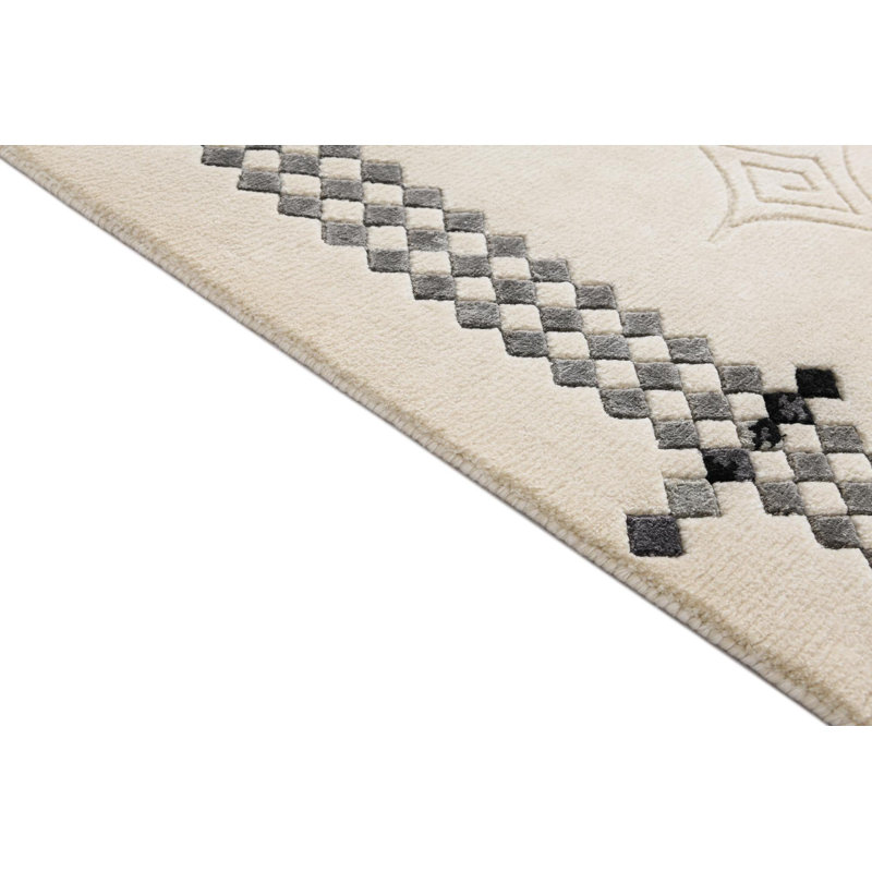 Tapis de couloir beige clair Howard