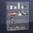 4 Grids Clear Acrylic Display Box with Lock