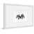 White Framed with Deckled Edges is out of stock selected