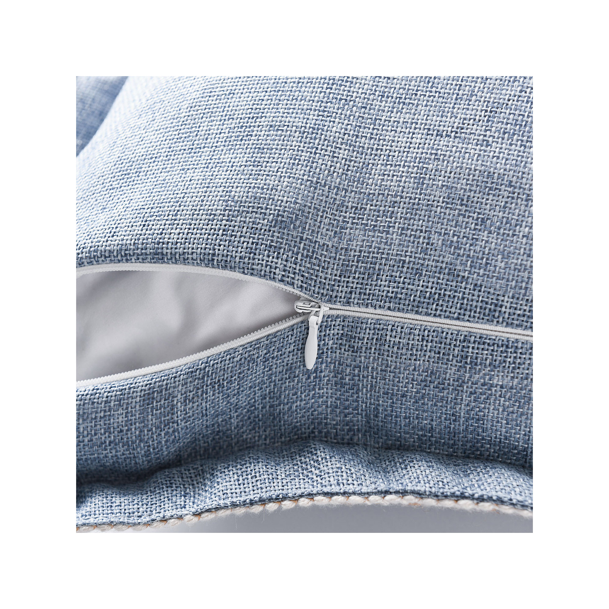 Color Pillow Cover, Blue, Square 20"