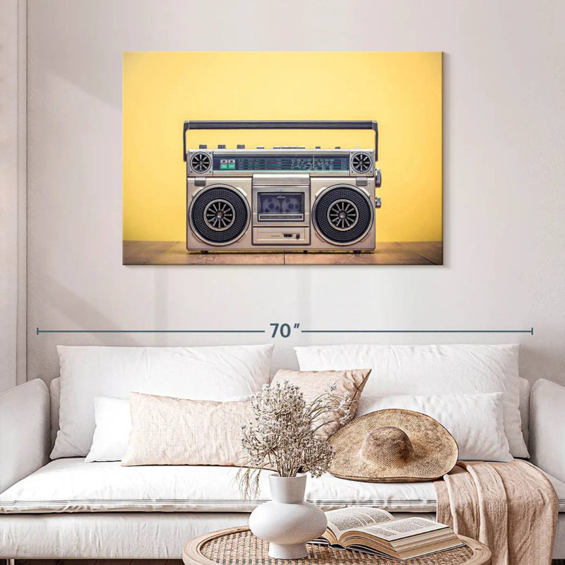 Abarca Boombox, 30" H x 45" W