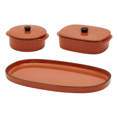 Ensemble de plats à cuisson en grès 5 pièces Danemark Tools for Cooks