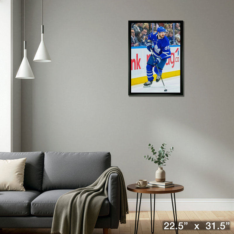 Oliver Ekman-Larsson 20 x 29, toile encadrée Maple Leafs de Toronto