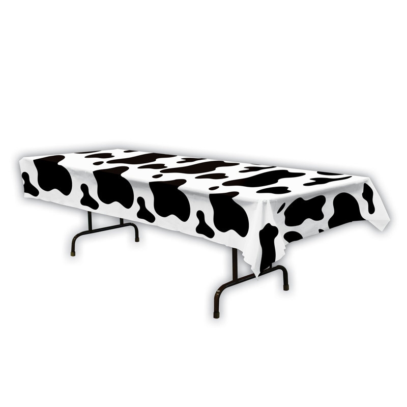 Tablecover à imprimé vache