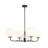 4-light Dimmable Opal Glass Globe Chandelier-403814952