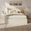Lit plateforme tapissier avec rangement Calvera-124244993