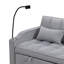 Canapé-lit futon moderne convertible en futon avec lit escamotable, dossier inclinable réglable, coussins décoratifs, poches, idéal pour les petits espaces-1313831540-1313831541