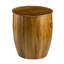Table d'appoint 22 x 22 x 25 po avec plateau en bois distinctif et plateau - se démarquer dans votre salon