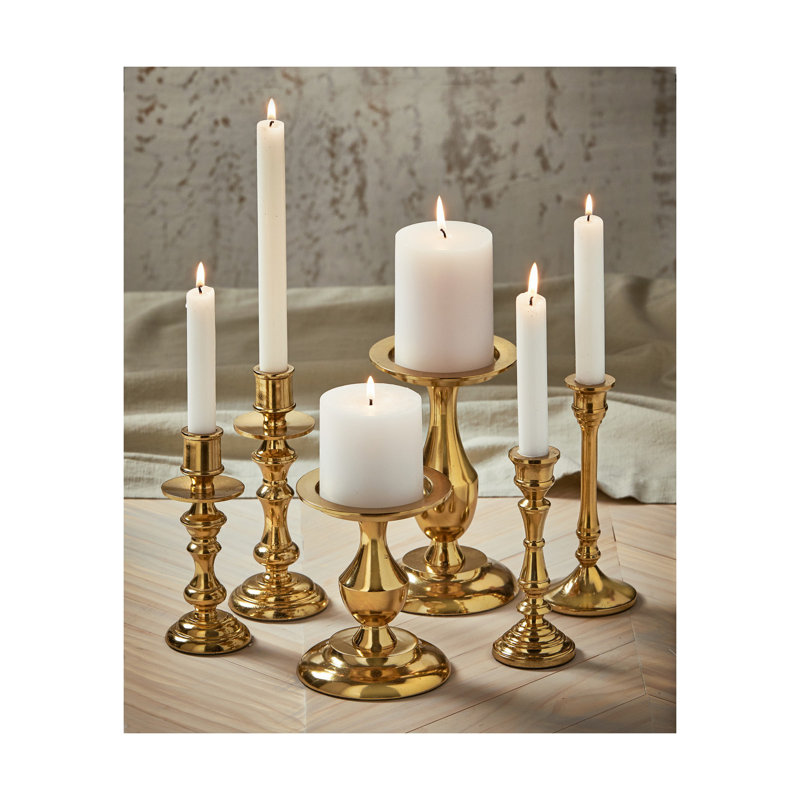 Petit porte-bougie Charlton Home®