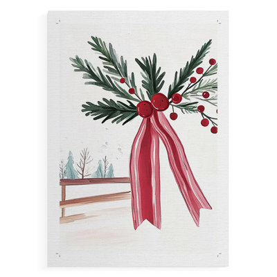 Christmas Holiday Art DCCDXLVI - Impression sur toile seulement - NON-CADRE