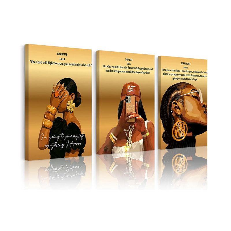 3 Piece Wrapped Canvas Print