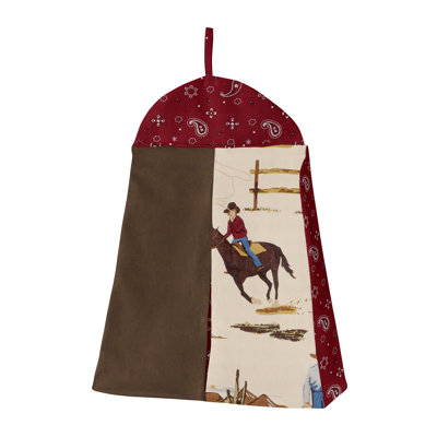 Literie 6p pour lit de bébé brun Cowboy Boy Girl