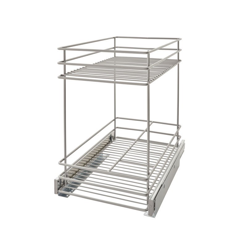 Premium Kitchen Two Tier Under Shelf Pull Out Basket