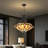 21.65-inch Hexagonal Tiffany-style Stained Glass Chandelier - Adjustable Length / E26 Base / Wall Switch