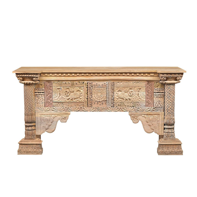 72'' Solid Wood Console Table