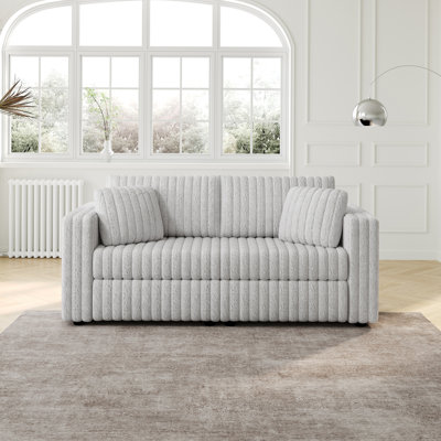 Canapé modulaire confortable pour 2 personnes avec rangement pratique et design élégant