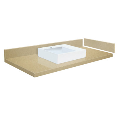 Plateau de meuble-lavabo simple 43,5 po Madison
