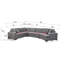 Canapé modulaire rembourré en U de 149 po Modern Modern-106027095
