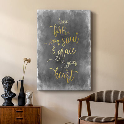 Fire in Your Soul -Custom Wrapped Gallery Cavas