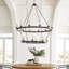Chapman & Myers Launceton Two Tiered Chandelier-51203311-51178108