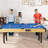 6Ft Pool Table, Pool Table Foldable With Automatic Ball Return, Portable Pool Tables For Adults And Kids
