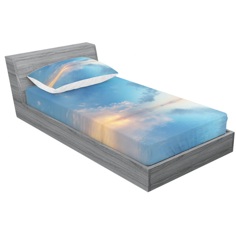 Microfiber Sheet Set, Twin XL Sheet Set with Fitted Sheet