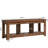 62.99-Inch Solid Wood Console Table, Farmhouse Low Sofa Table TV Media With Storage For Entryway, Living Room-126594158