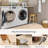 Abstract Washable Area Rug Soft Bedroom Rug for Living Room Ultra-Thin Non Slip Office Carpet-1824571695