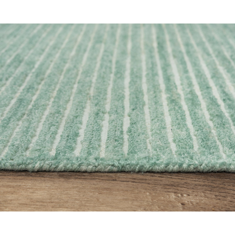 Elese Striped Indoor / Outdoor Rug, Rectangle 5' x 7'6"